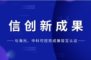 信創(chuàng  )新成果|遠望信息多款產(chǎn)品與海光、中科可控完成兼容互認證